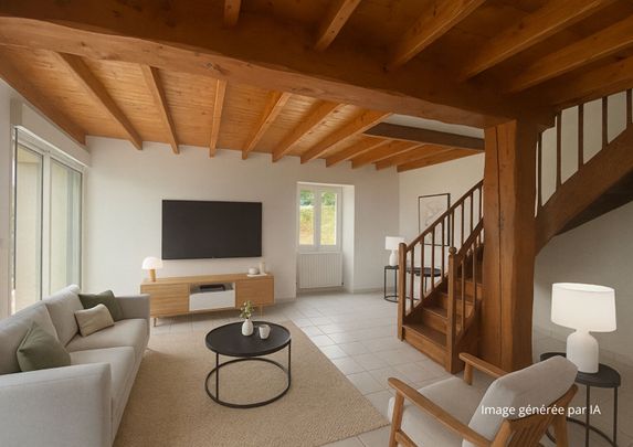 Location maison 4 pièces, 129.00m², Saint-Simon-de-Bordes - Photo 1