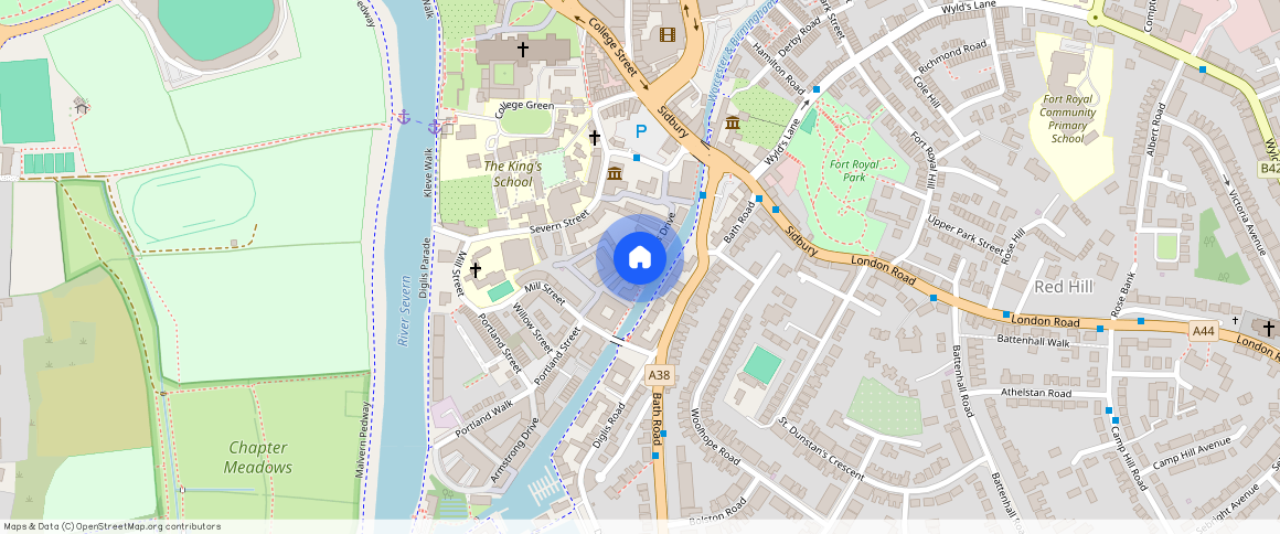 Princes Drive, Worcester, WR1