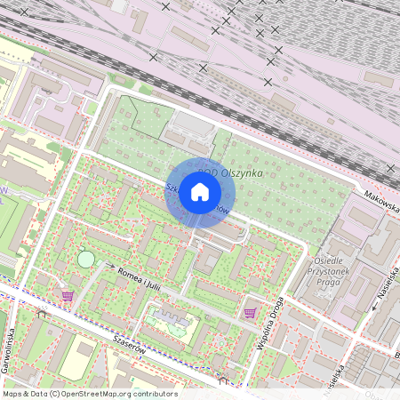 ul. Szklanych Domów, Grochów, Praga-Południe, Warszawa, mazowieckie