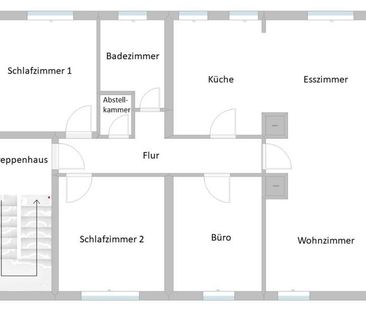 Mietwohnung 100qm 4 Zimmer Küche Bad in Kenn - Photo 6