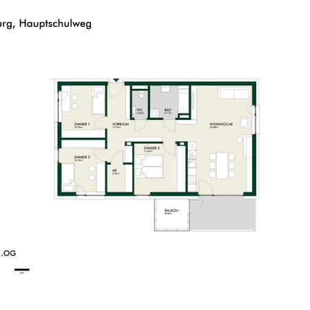 ERSTBEZUG - 4-Zimmer-Wohnung mit Balkon in Steiermarks kulinarischer Genussregion - Photo 4