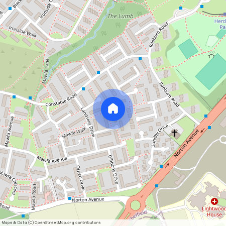 Landseer Walk, Gleadless