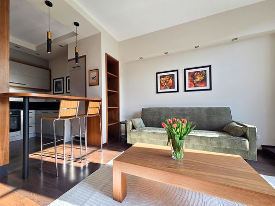 Apartament wynajem Poznań City Park Wyspiańskiego balkon - Zdjęcie 1
