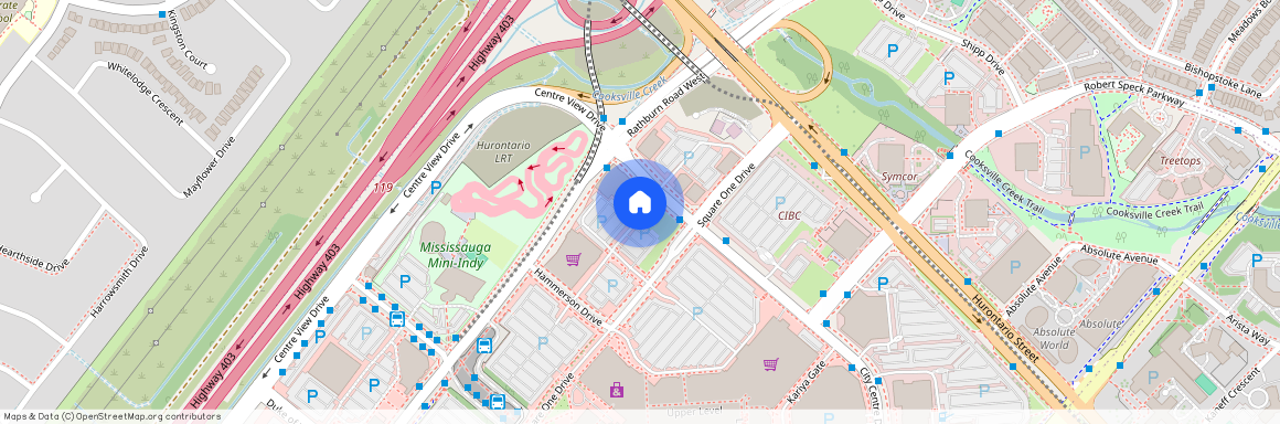 2 Erskine Road #1709, Mississauga, City Centre