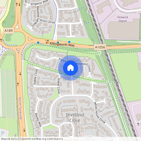 Paddock Lane, Moorfields, NE12