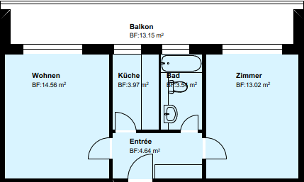 schicke 2-Zimmerwohnung mit Balkon - Photo 4