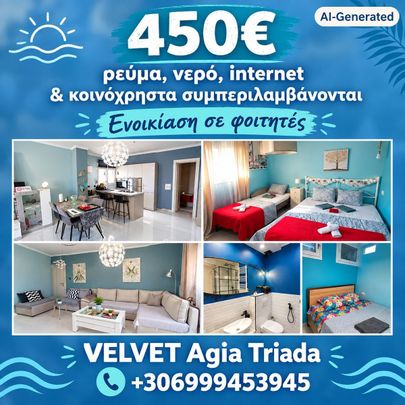 Διαμέρισμα για ενοικίαση Περαία (Θερμαϊκός) - Photo 1
