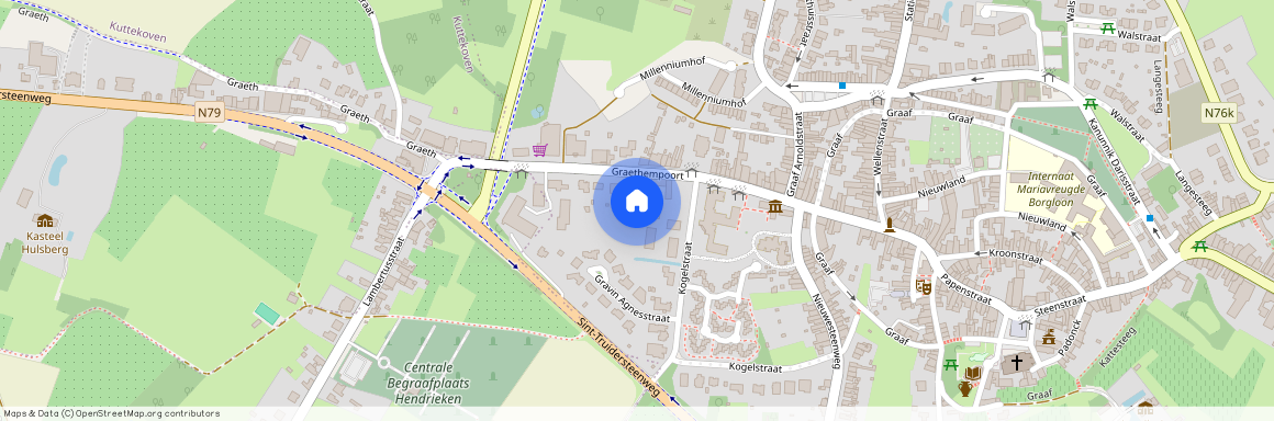 Graethempoort 7A bus 107, 3840 Borgloon