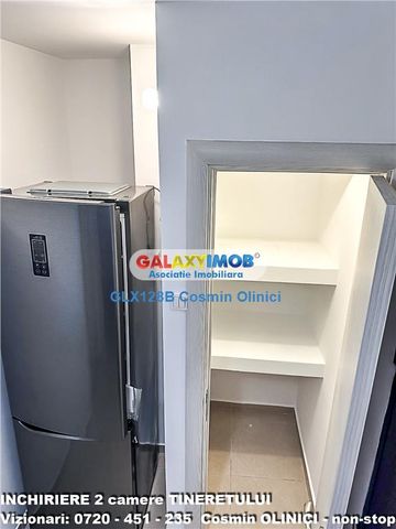 Inchiriere apartament 2 camere Tineretului vedere parc mobilat - Fotografie 5