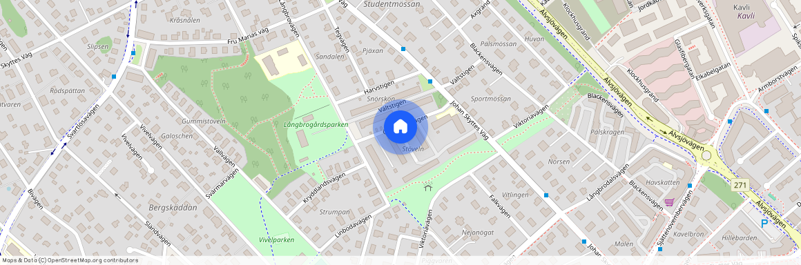 Örtagårdsvägen, Älvsjö