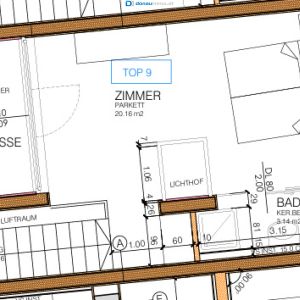 ERSTBEZUG: 2-Zimmer-Dachgeschoßmaisonette in ruhiger Top Lage mit Balkon und Lift - zentrumsnah DG Top 9 - Photo 2