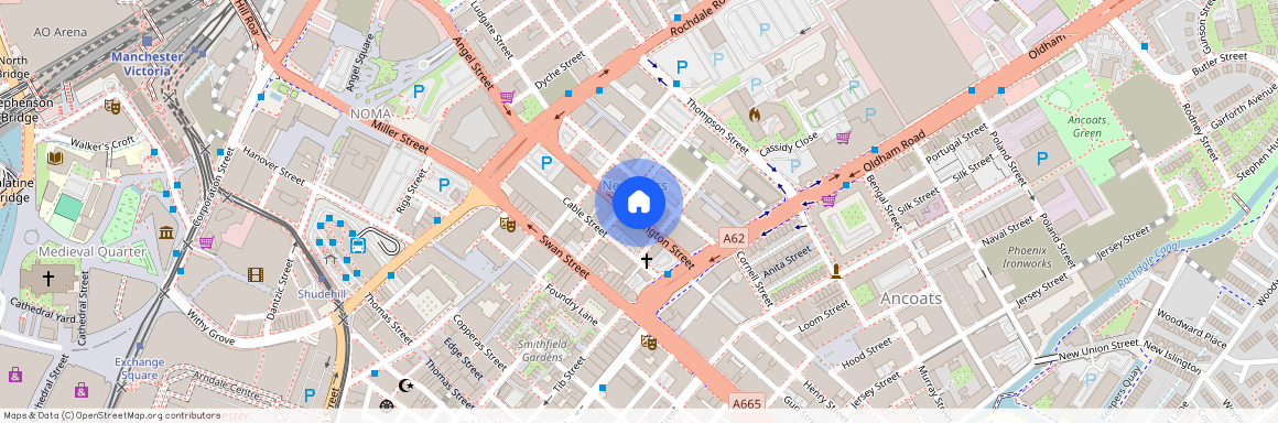 New Cross Central, Addington Street, Manchester