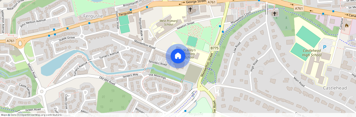 Maxwellton Road, Flat 3-3 Academy Square, Paisley, PA1 2RH