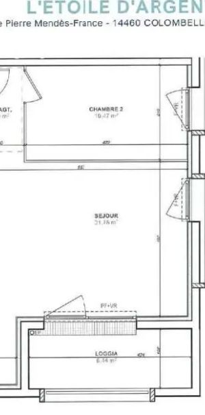 Appartement à louer 3 pièces 66.74m² - Photo 2