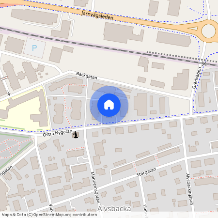 Älvsbacka, Skellefteå, Västerbotten, Ö Nygatan 81