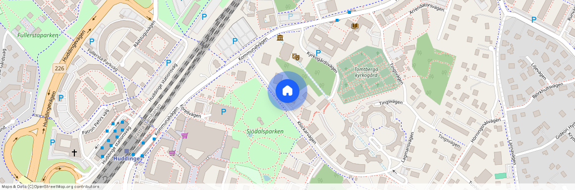 Klockarvägen 5, Sjödalen-Fullersta