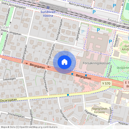 Sundsvall, Bergsgatan, 48A, 85237