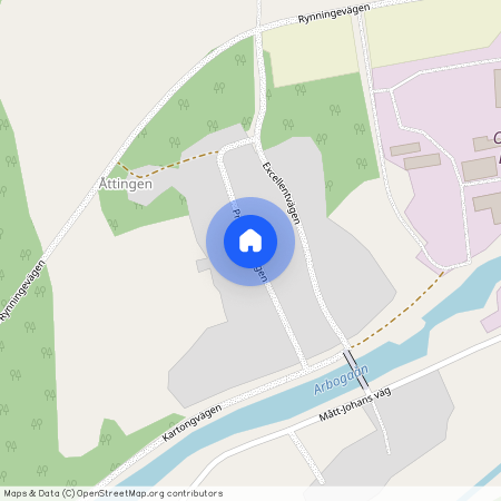 Prominentvägen, Fellingsbro