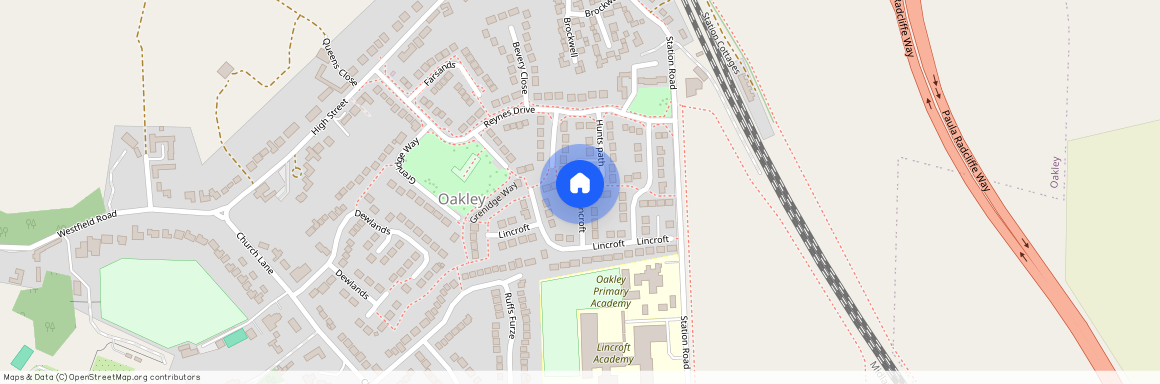 Lincroft, Oakley, Bedford, Bedfordshire, MK43