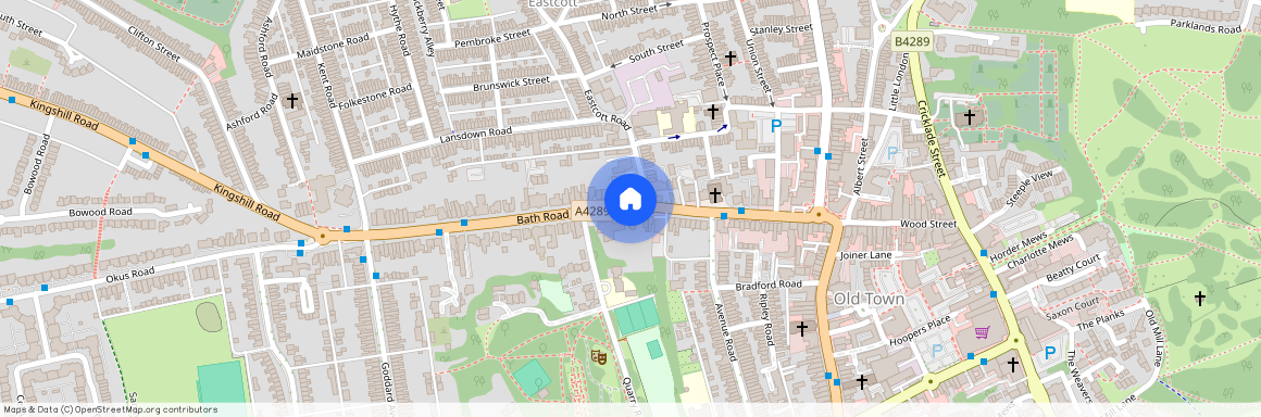 Bath Road, Old Town, Swindon, Wiltshire, SN1