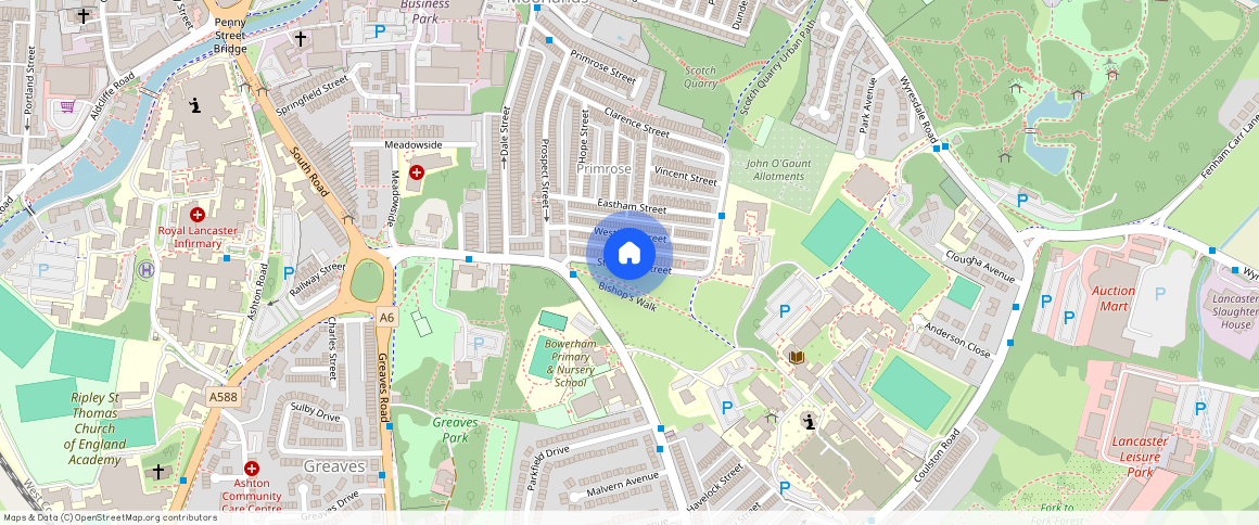 St. Oswald Street, Lancaster, LA1