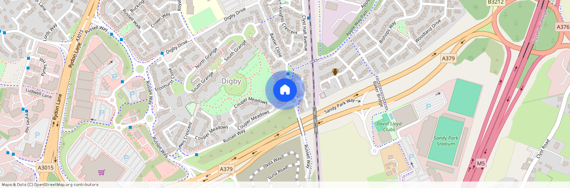 Van Buren Place, Russell Way