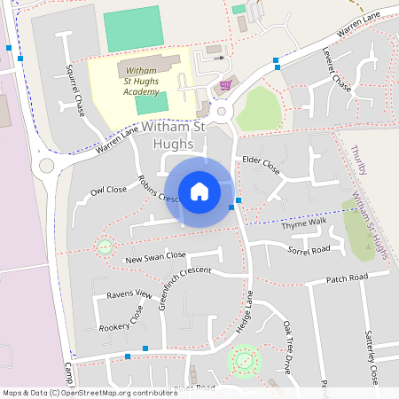 Robins Crescent, Witham St. Hughs, Lincoln