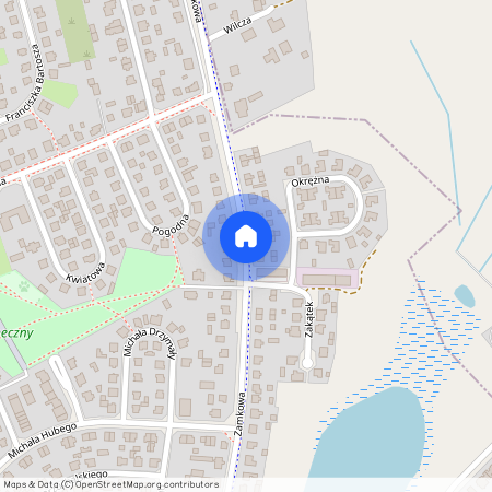 ul. Zamkowa, Złotów, złotowski, wielkopolskie