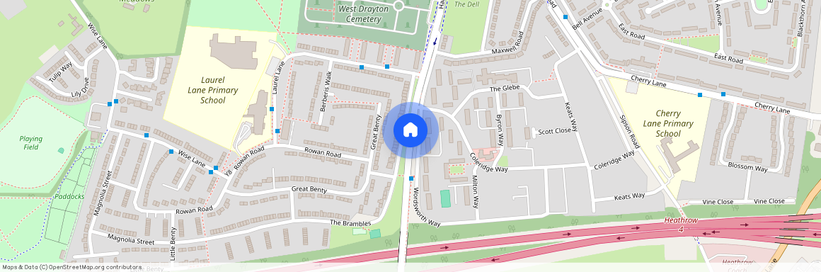 Harmondsworth Road, West Drayton, Greater London, UB7