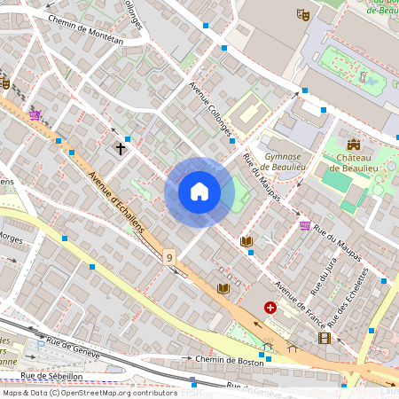 1004, Lausanne, Avenue de France, 42
