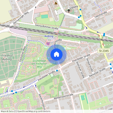 Aubing Colmdorfstraße Aubing München Aubing Bayern 81249