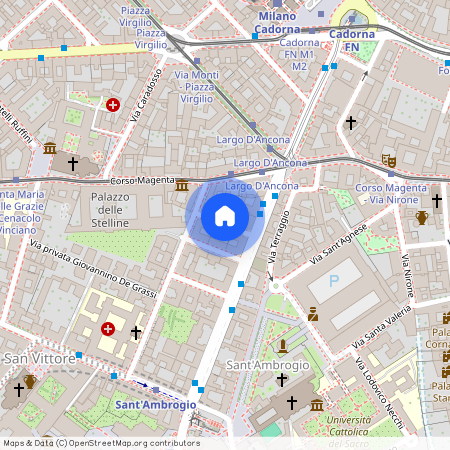 Via Enrico Panzacchi, Milan, Lombardy 20123