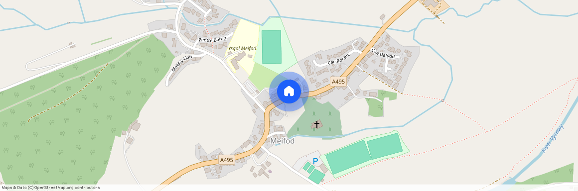 Meifod, Powys, SY22