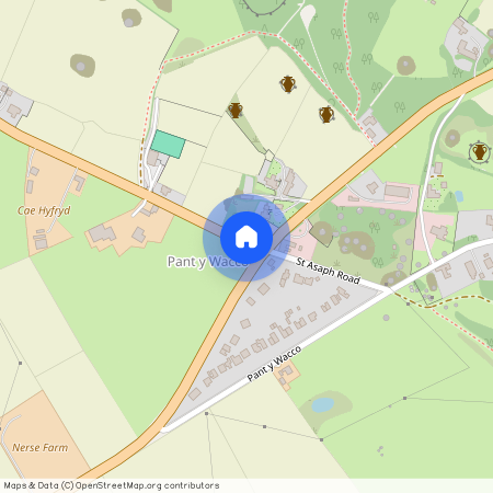 Lloc, Holywell - 3 bed barn conversion (Land and stables optional)