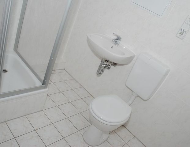 Helle 1-Raum-Wohnung mit Balkon und Dusche - Foto 1