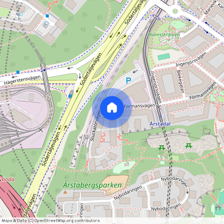 Stuckatörvägen 1, Liljeholmen