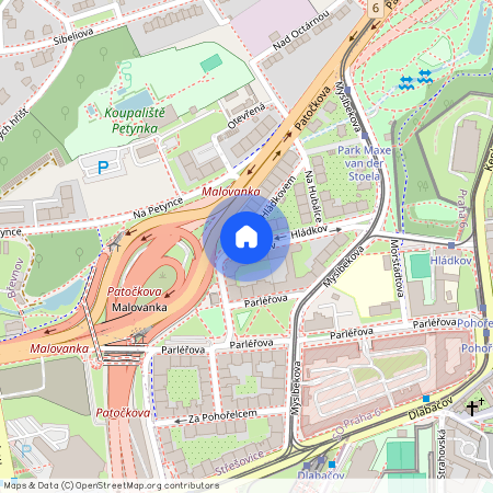 Za Hládkovem, Praha 6 - Střešovice