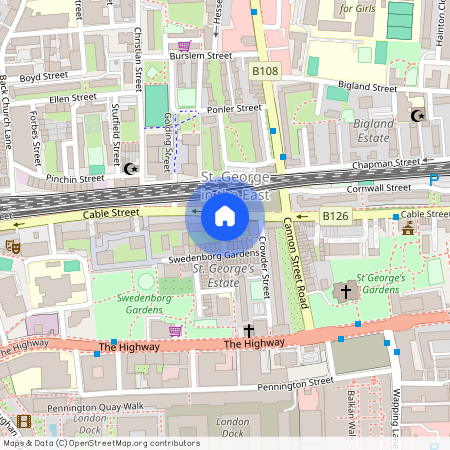 Warwick Apartments, 132 Cable Street, London, E1