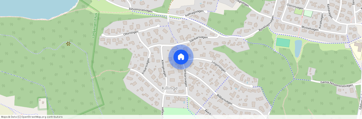 Vinbärsvägen, Lidingö