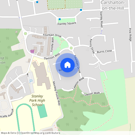 Roman Way, Sutton, SM5