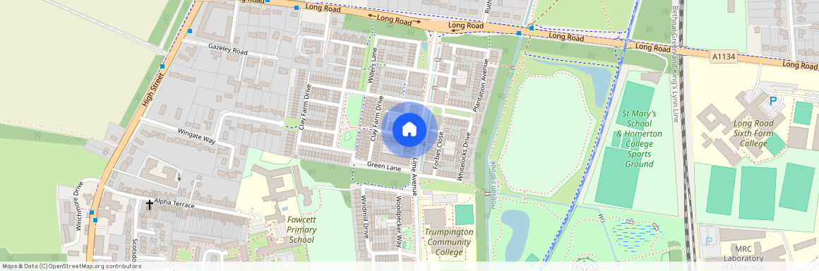 Nine Wells Road, Trumpington, Cambridge