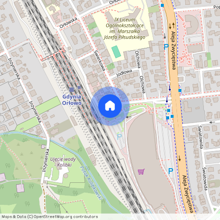 ul. Przebendowskich, Orłowo, Gdynia, pomorskie