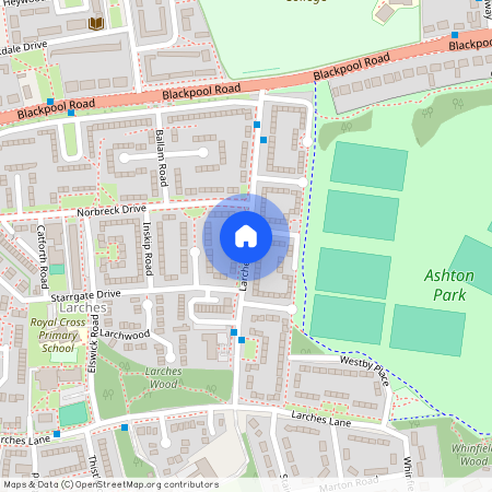 Larches Avenue, Preston PR2