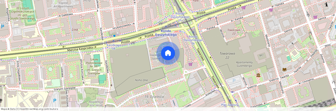 Warszawa Wola Czyste, Prosta