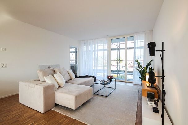 RENT WITHOUT DEPOSIT! Attractive new apartment in Reinach - Foto 1