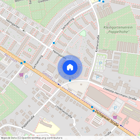 Chemnitz, Gablenz, Heimgarten 142