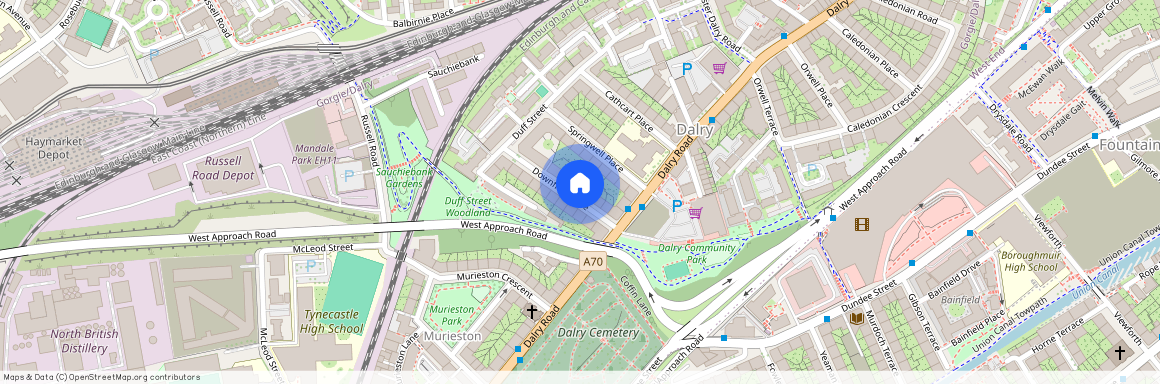 Downfield Place, Edinburgh, EH11