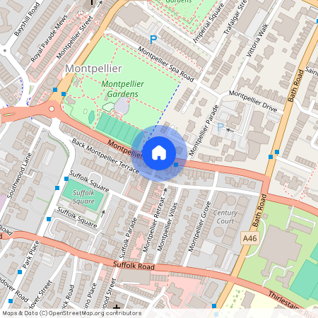 Montpellier Terrace, Cheltenham, Gloucestershire, GL50