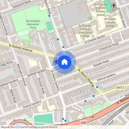 Ladbroke Grove, Kelfield Gardens, W10, London