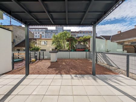 Gut geschnittene 2-Zimmer Wohnung mit ca 30 m² Garten und 17 m² Terrasse in 1100 Wien zu mieten - Foto 4